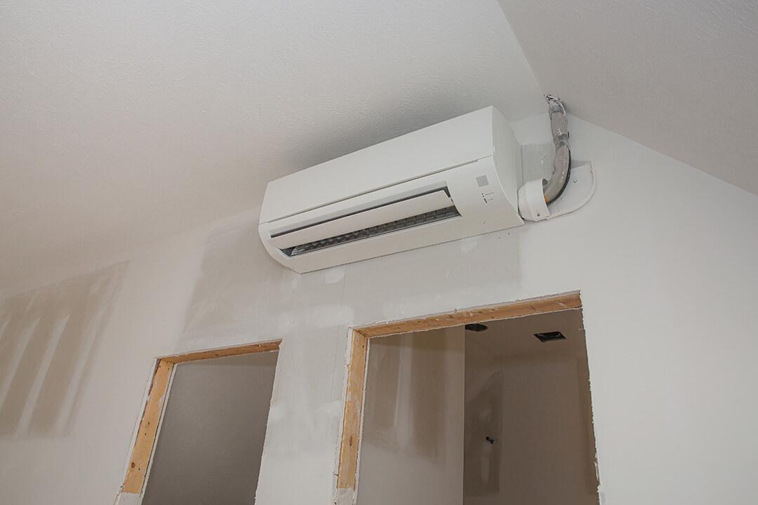 mini-split air conditioning unit