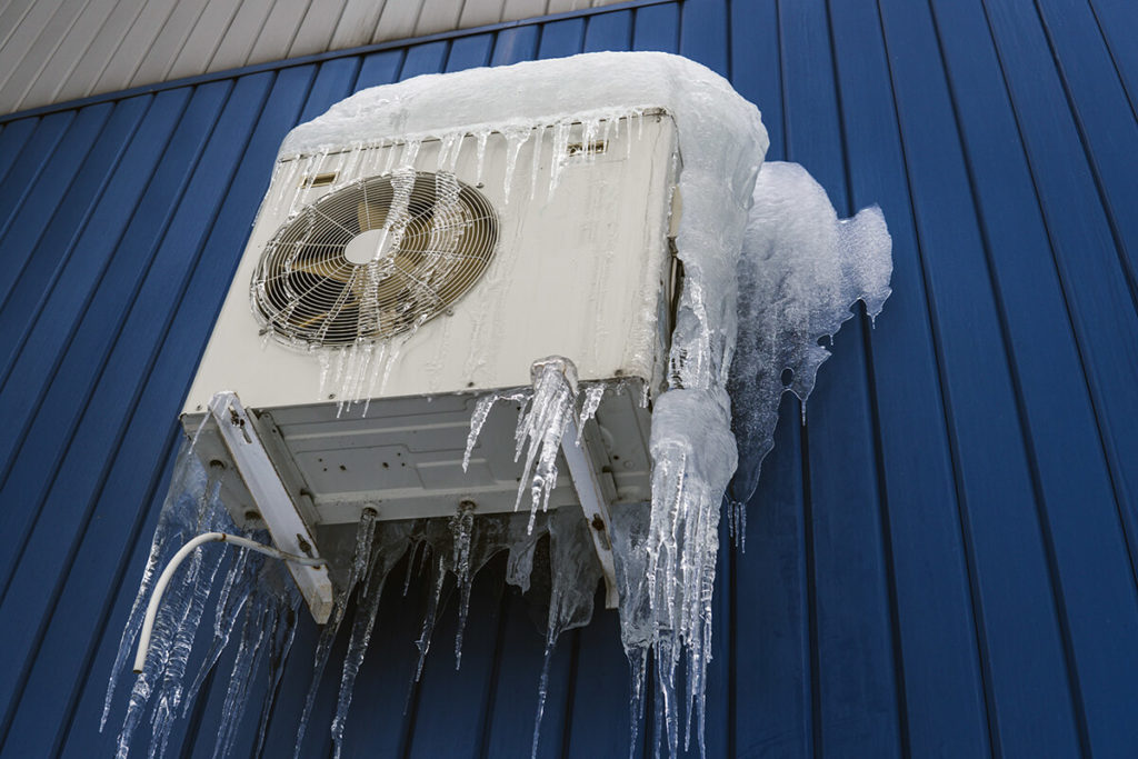 Air conditioning in ice